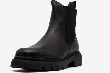 MELLUSO Chelsea boots in Zwart: voorkant