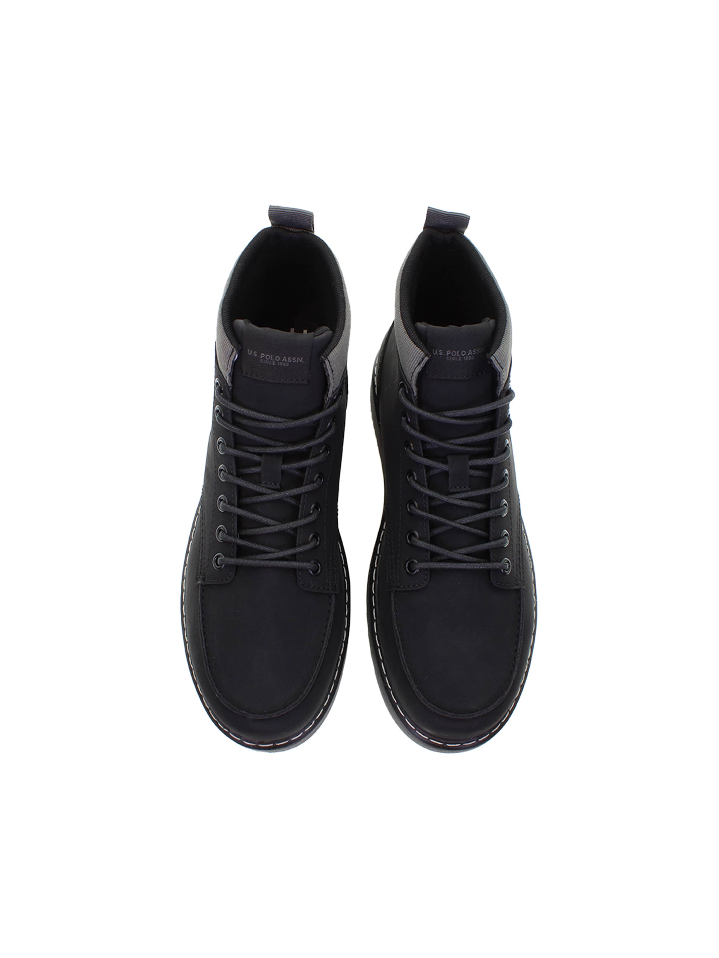 U.S. POLO ASSN. Veterboots 'London001' in Zwart
