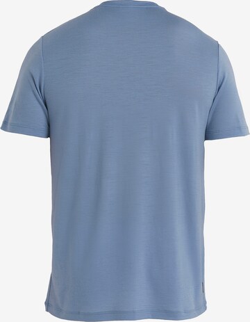 ICEBREAKER Funkcionalna majica 'Tech Lite II' | modra barva