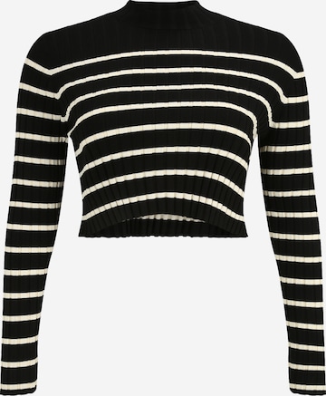 Monki Sweater in Black: front