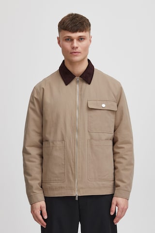 !Solid Between-season jacket in Beige: front