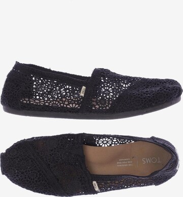 TOMS Flats & Loafers in 42,5 in Black: front