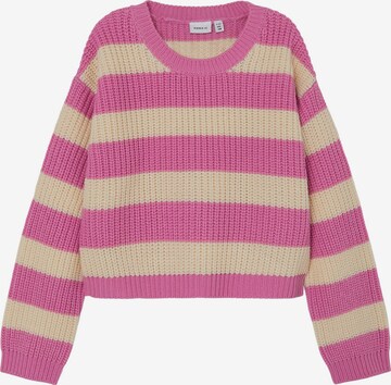 NAME IT - Jersey 'Bilian' en rosa: frente