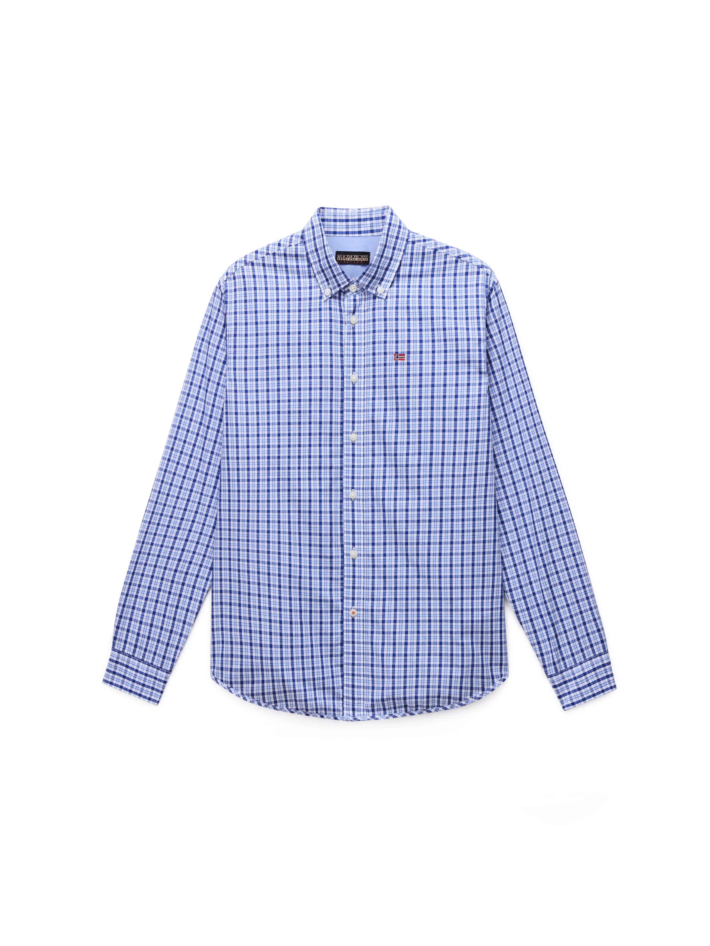 Maglietta 'G-TERRA LS' di NAPAPIJRI in blu: frontale