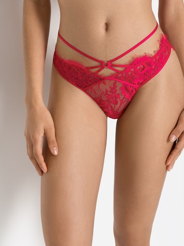 LASCANA String in Rood: voorkant