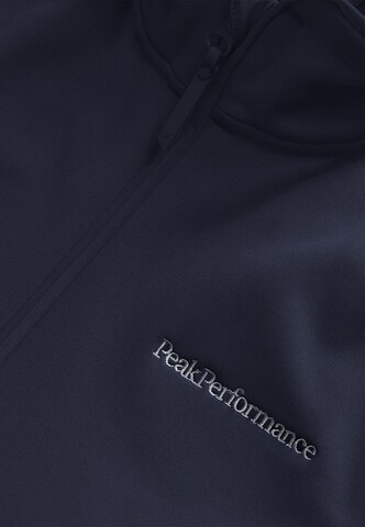 PEAK PERFORMANCE Fleece Jacket in Blue