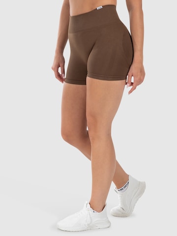 Smilodox Skinny Leggings ' Kalea ' in Bruin
