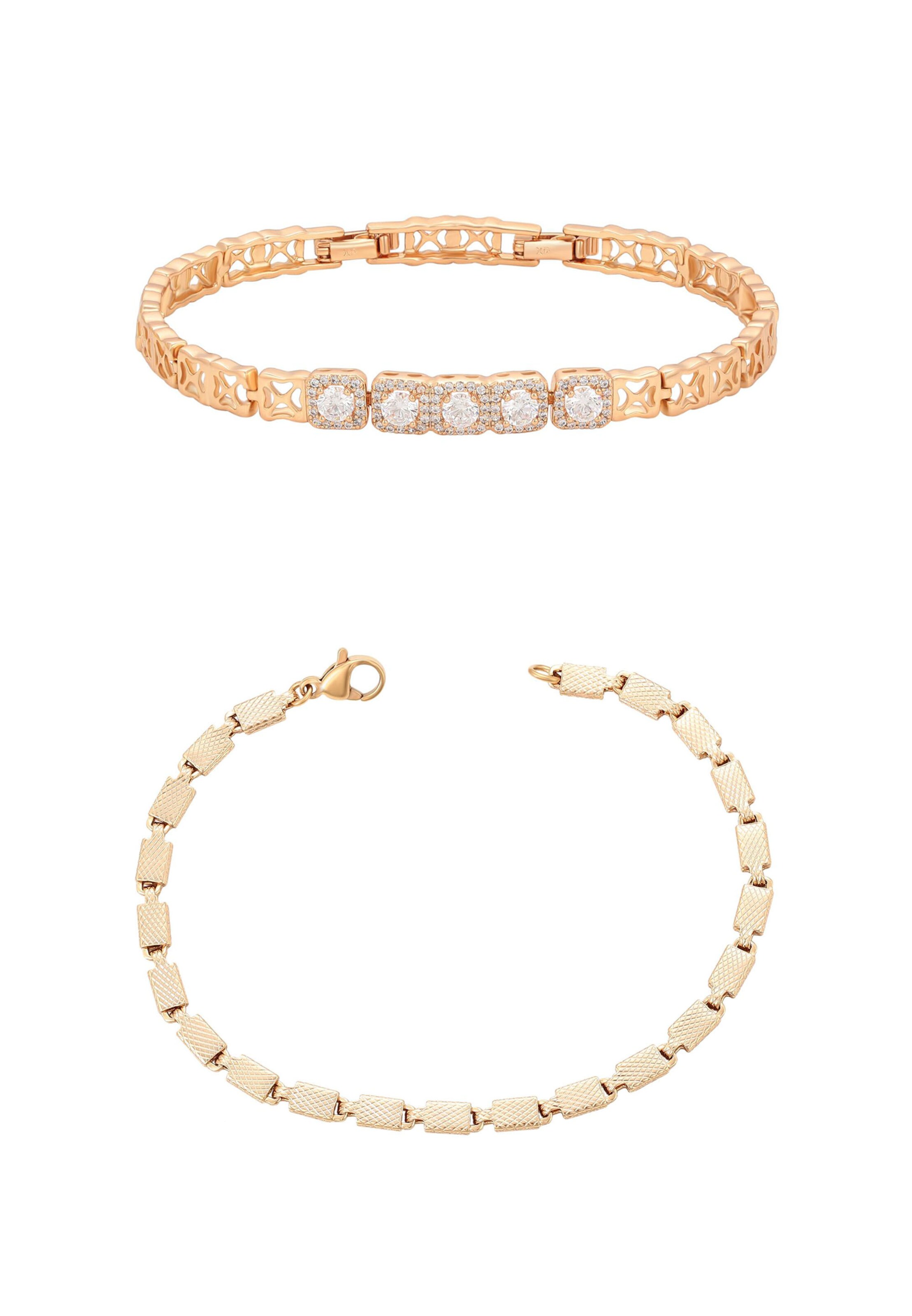 faina - Pulsera en oro: frente