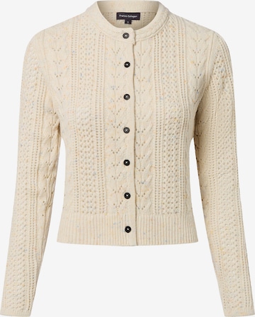 Cardigan Franco Callegari en beige : devant