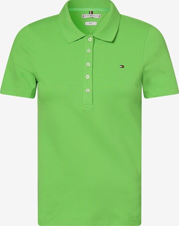 TOMMY HILFIGER Poloshirt in Grün: predná strana