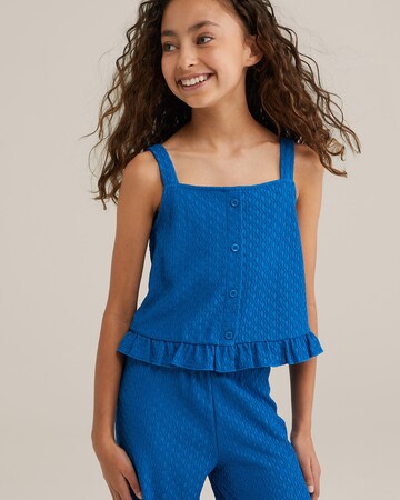 WE Fashion Top | modra barva