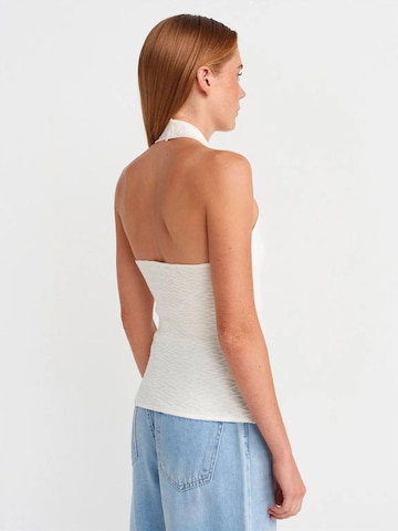 Tops en tricot Dilvin en blanc