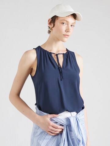 s.Oliver Blouse in Blue: front
