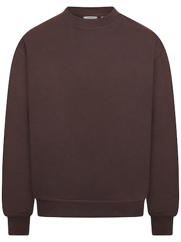 Daily Cotton Sweatshirt 'DCSORIA' in Brown: front