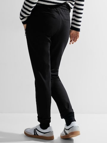 CECIL - Slimfit Pantalón 'Tracey' en negro