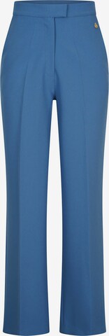 4funkyflavours Loose fit Pleated Pants 'I'm Curious' in Blue: front