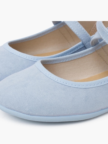 Pisamonas Ballet Flats in Blue