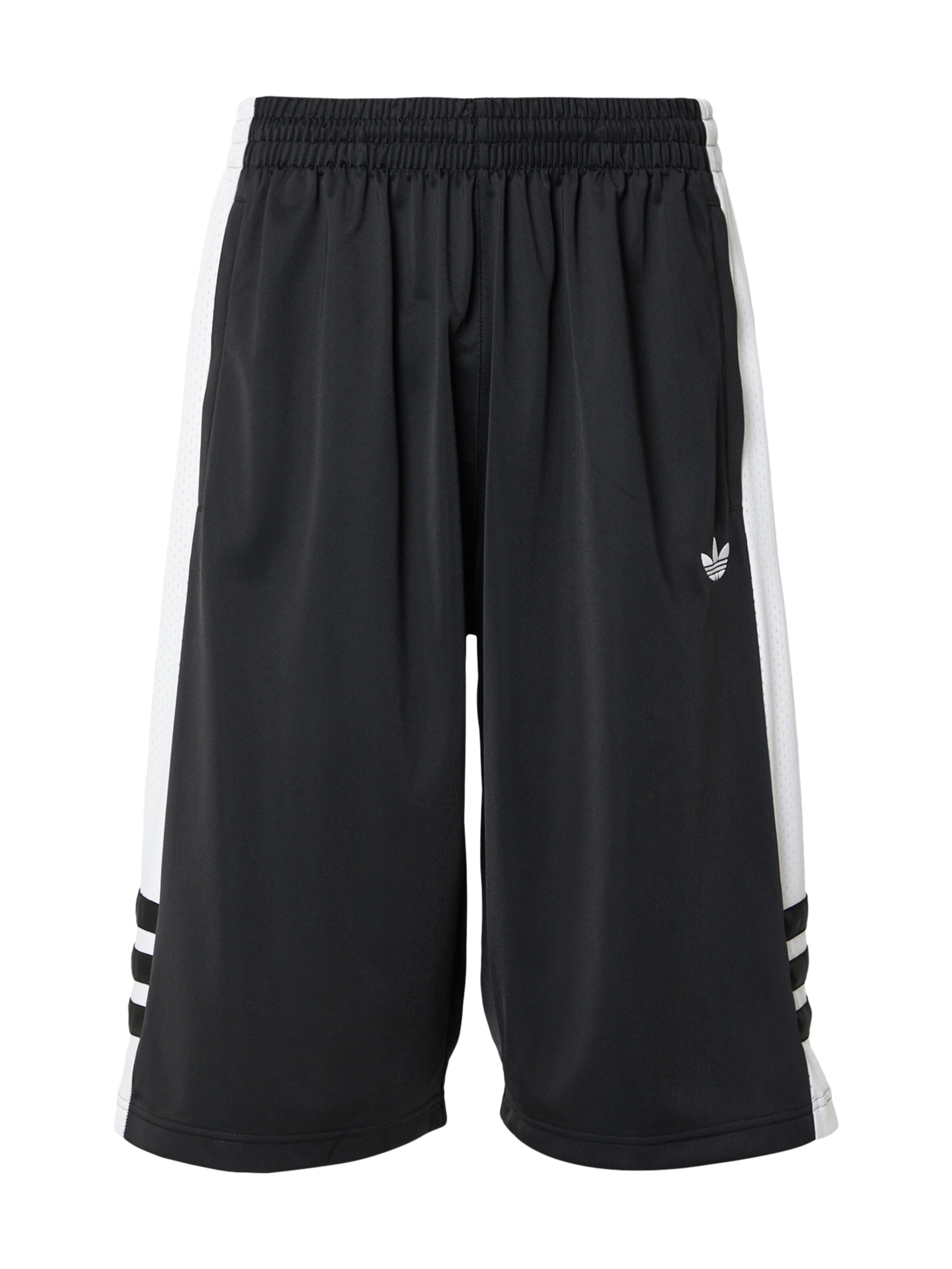 ADIDAS ORIGINALS Baggy Housut värissä musta: etupuoli