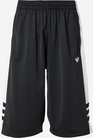 ADIDAS ORIGINALS Baggy Housut värissä musta: etupuoli