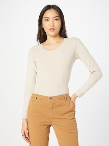 UNITED COLORS OF BENETTON Sweater in Beige: front