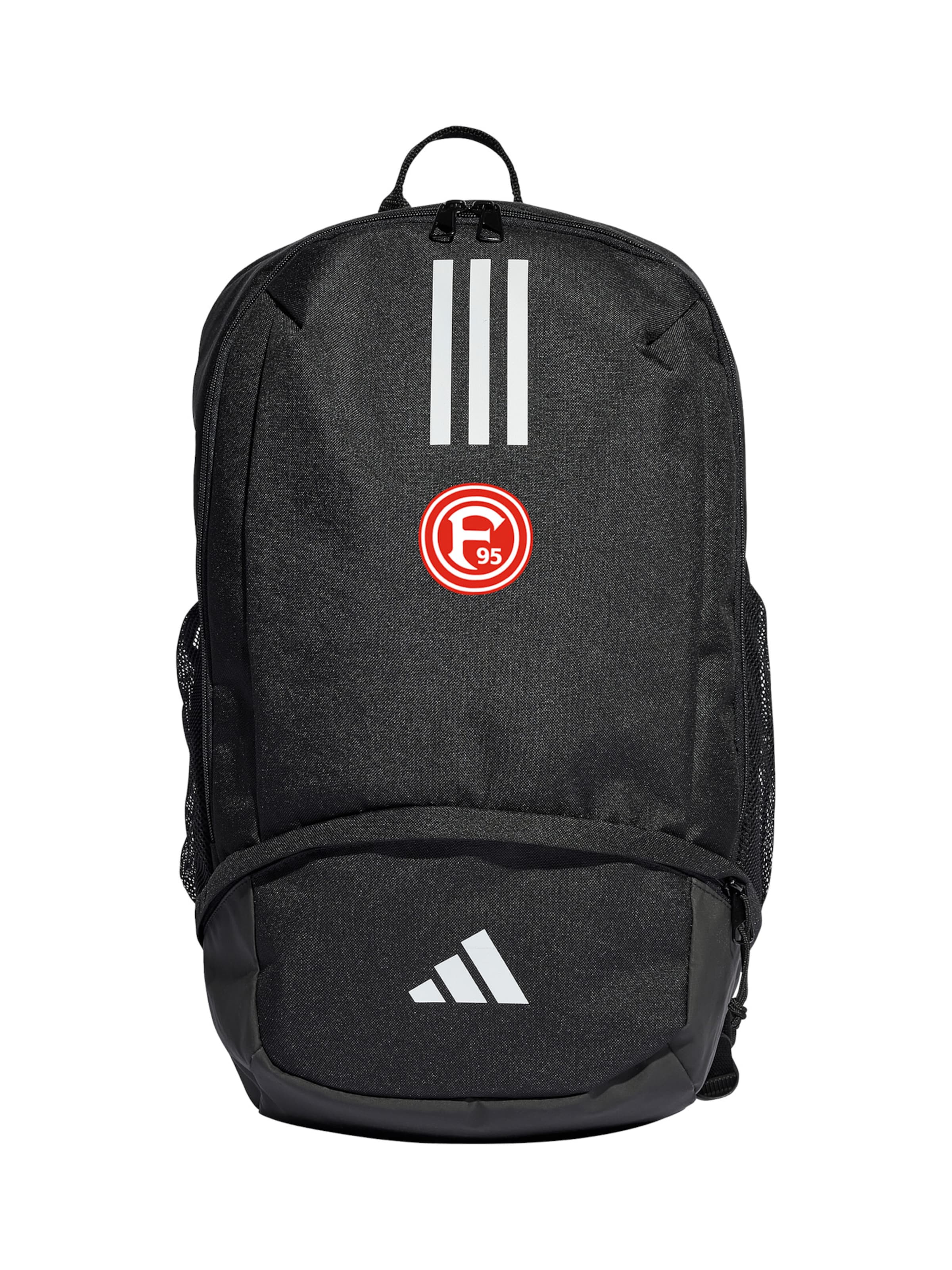 ADIDAS PERFORMANCE Sports Backpack 'Fortuna Düsseldorf' in Red / Black / White, Item view