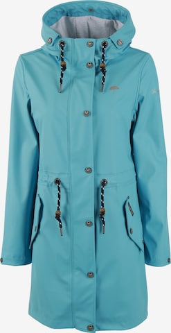 Schmuddelwedda Raincoat in Blue: front