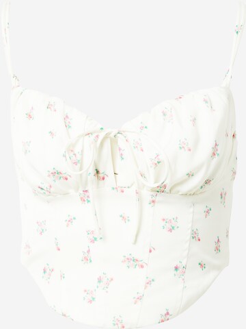 Gina Tricot Blouse in White: front