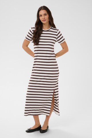 Robe 'KAellen' Kaffe en blanc : devant