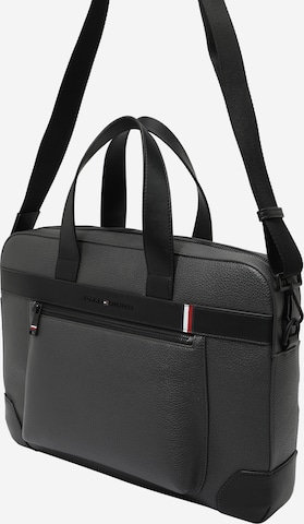 TOMMY HILFIGER Laptoptasche in Schwarz