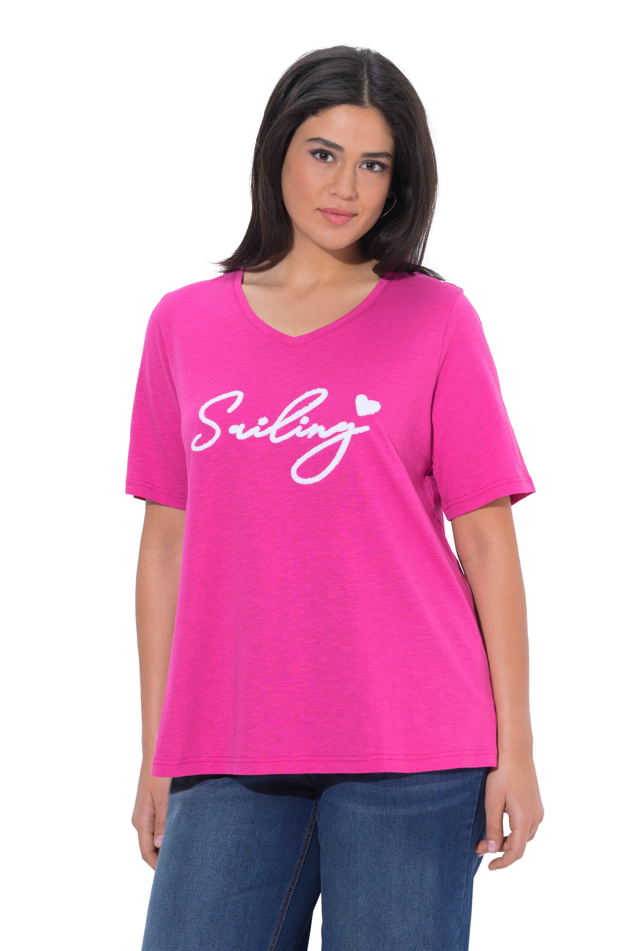 Ulla Popken Shirt in Pink: front