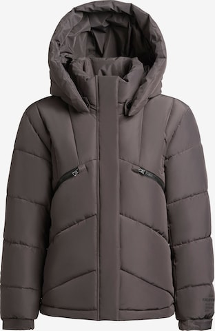 Veste d’hiver 'Evande' khujo en gris : devant