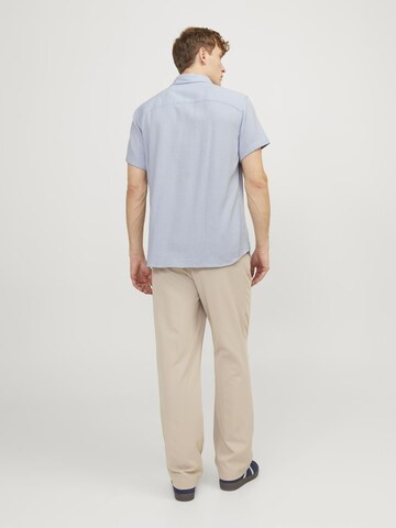 JACK & JONES Regular Fit Hemd in Blau