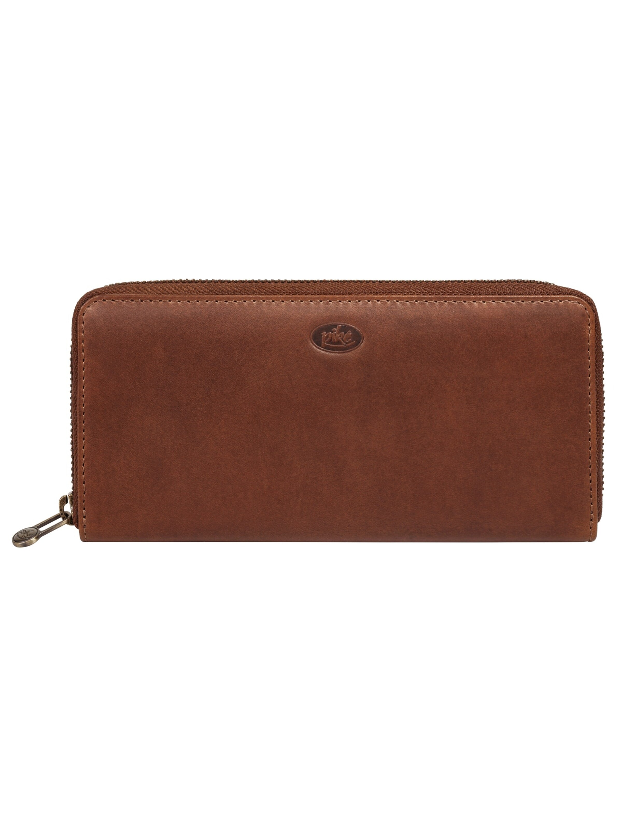 piké Wallet in Brown: front