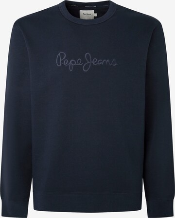 Pepe Jeans Sweatshirt 'JOE' in Blue: front