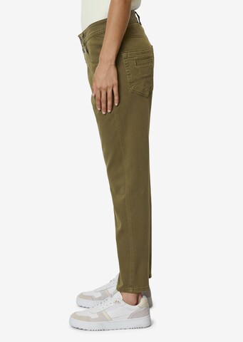 Regular Pantaloni 'Theda' de la Marc O'Polo pe verde