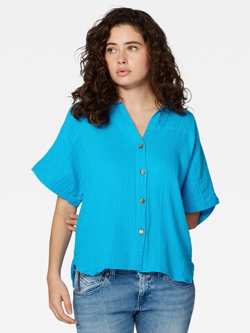 Mavi Blouse in Blue: front