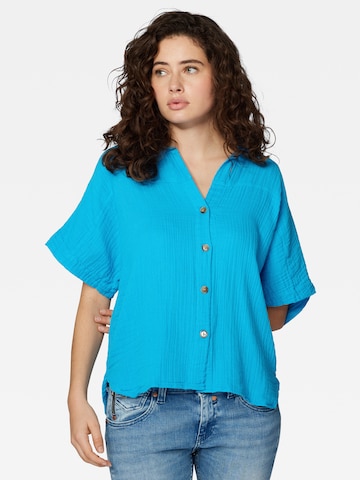 Mavi Blouse in Blue: front