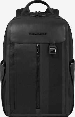 Piquadro Backpack 'Steve' in Black: front