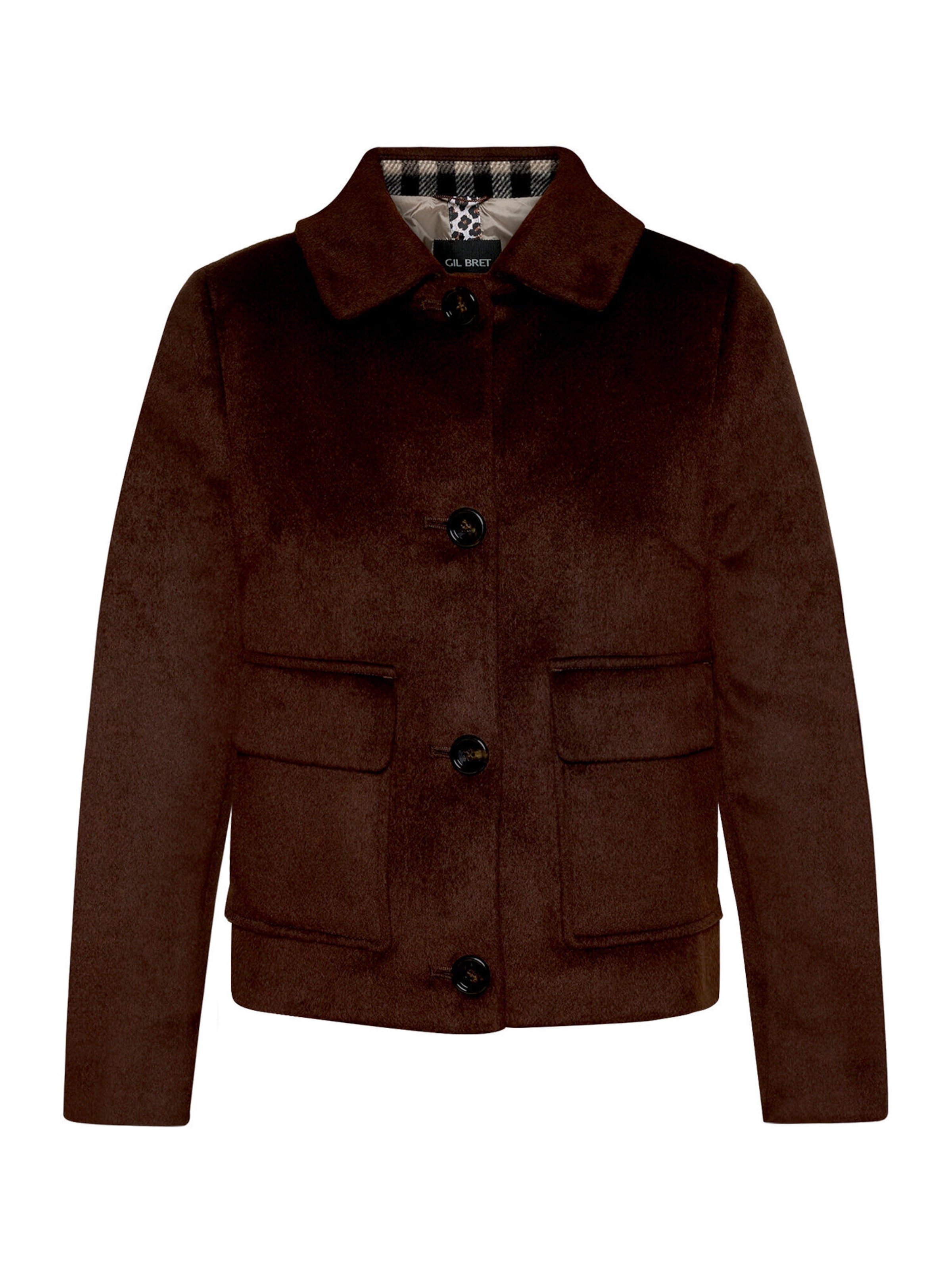 GIL BRET Winterjacke in Braun: Vorderseite