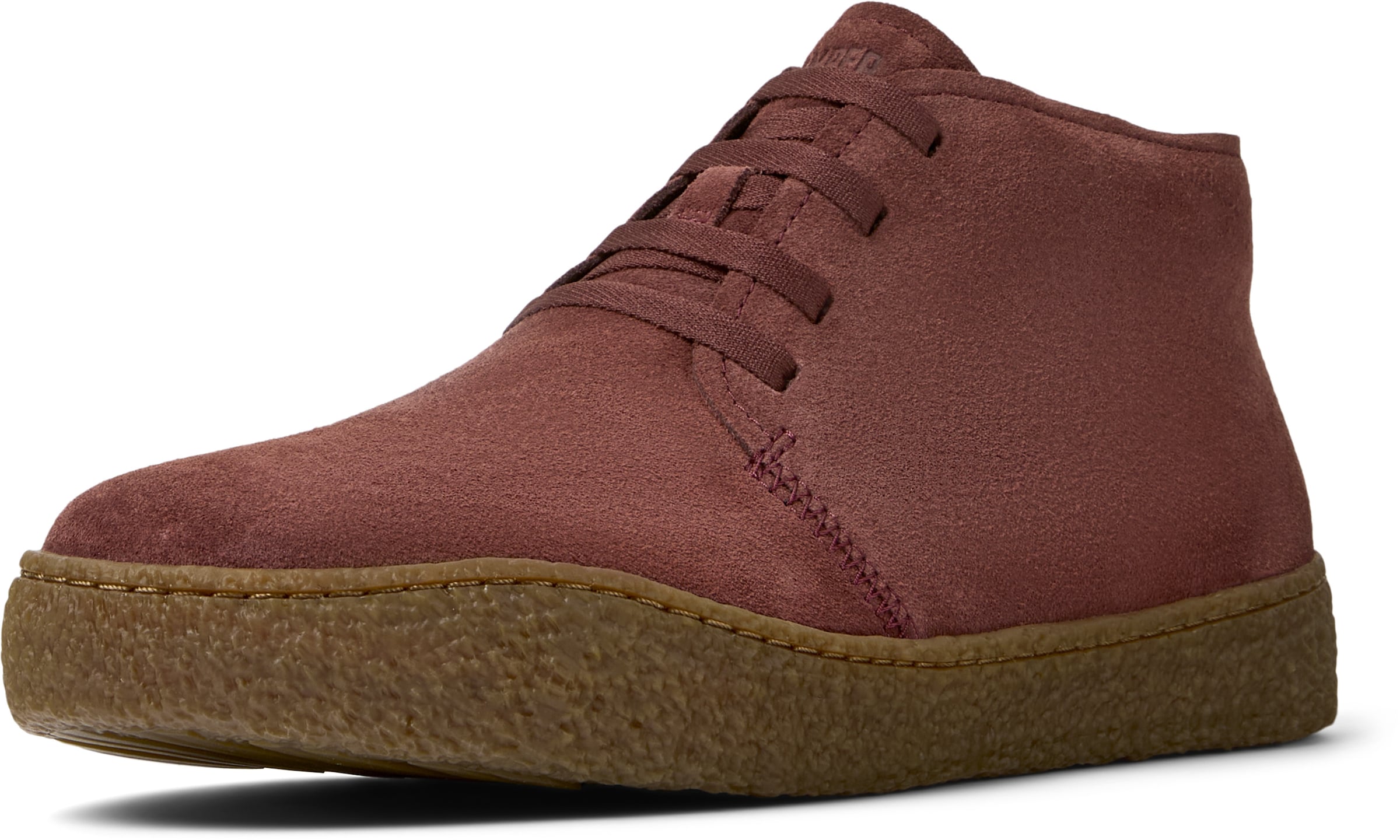 CAMPER Chukka boots 'Peu Terreno' in Red: front