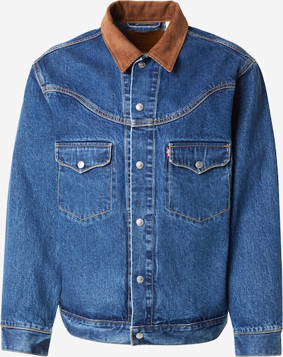 Demisezoninė striukė 'Western Shorthorn Trucker Jacket' iš LEVI'S ®, spalva – tamsiai (džinso) mėlyna, Prekių apžvalga