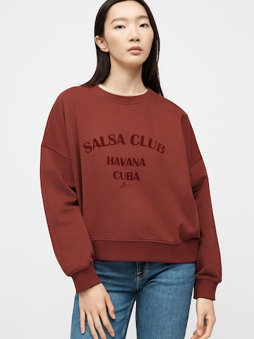 BOSS - Sweatshirt 'C_Ever_3' em vermelho