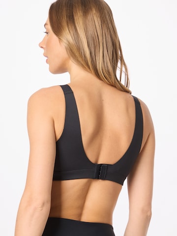 NIKE Bustier Biustonosz sportowy 'ALPHA' w kolorze czarny