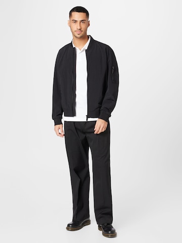 Calvin Klein Between-season jacket 'MATT' in Black