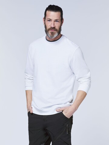 Expand Sweatshirt in White: front