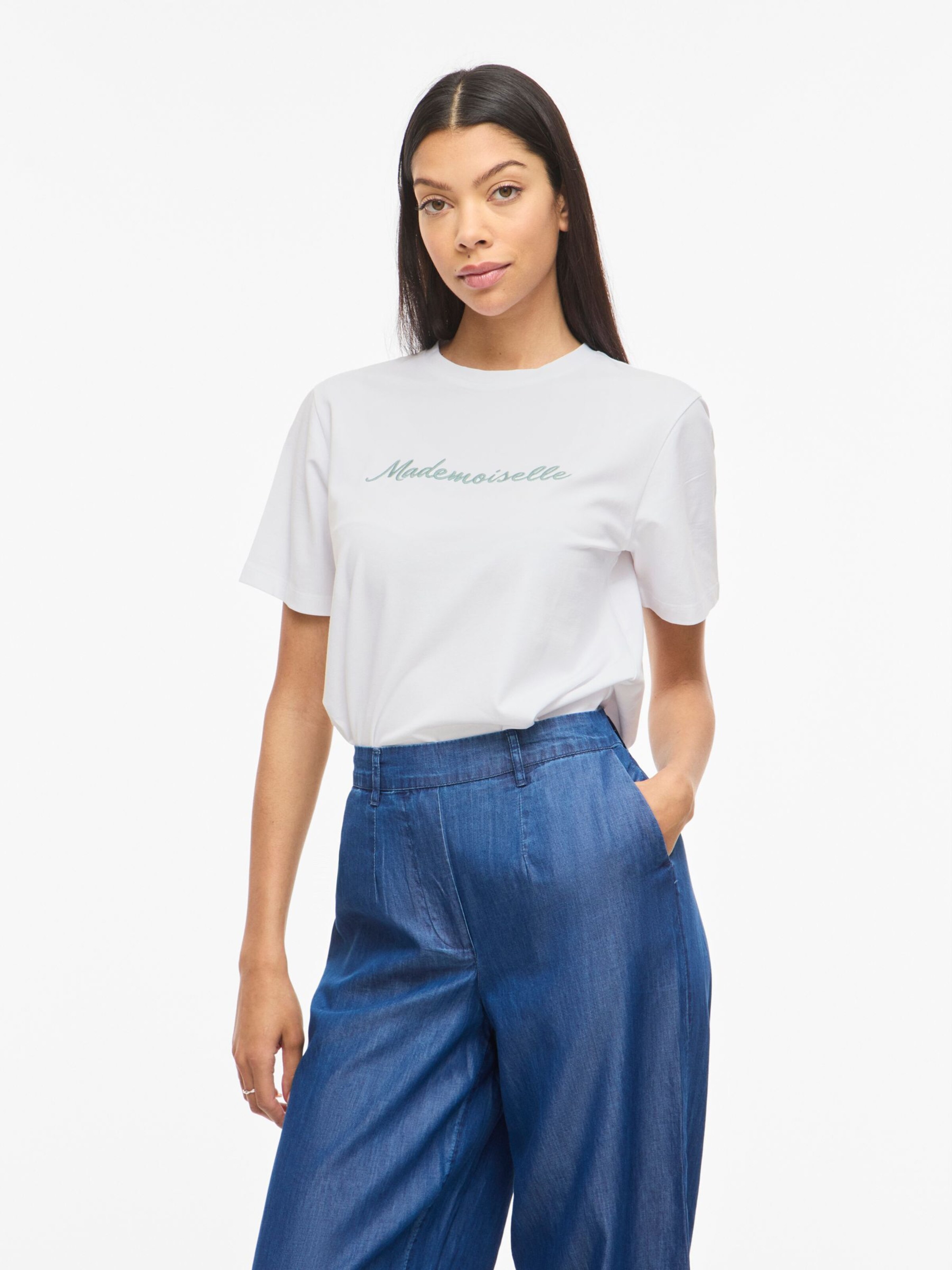 VILA Shirts ' VINORA' i hvid: forside
