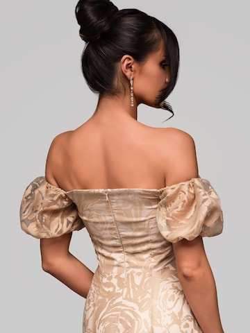 Abito da sera di Ombre in beige