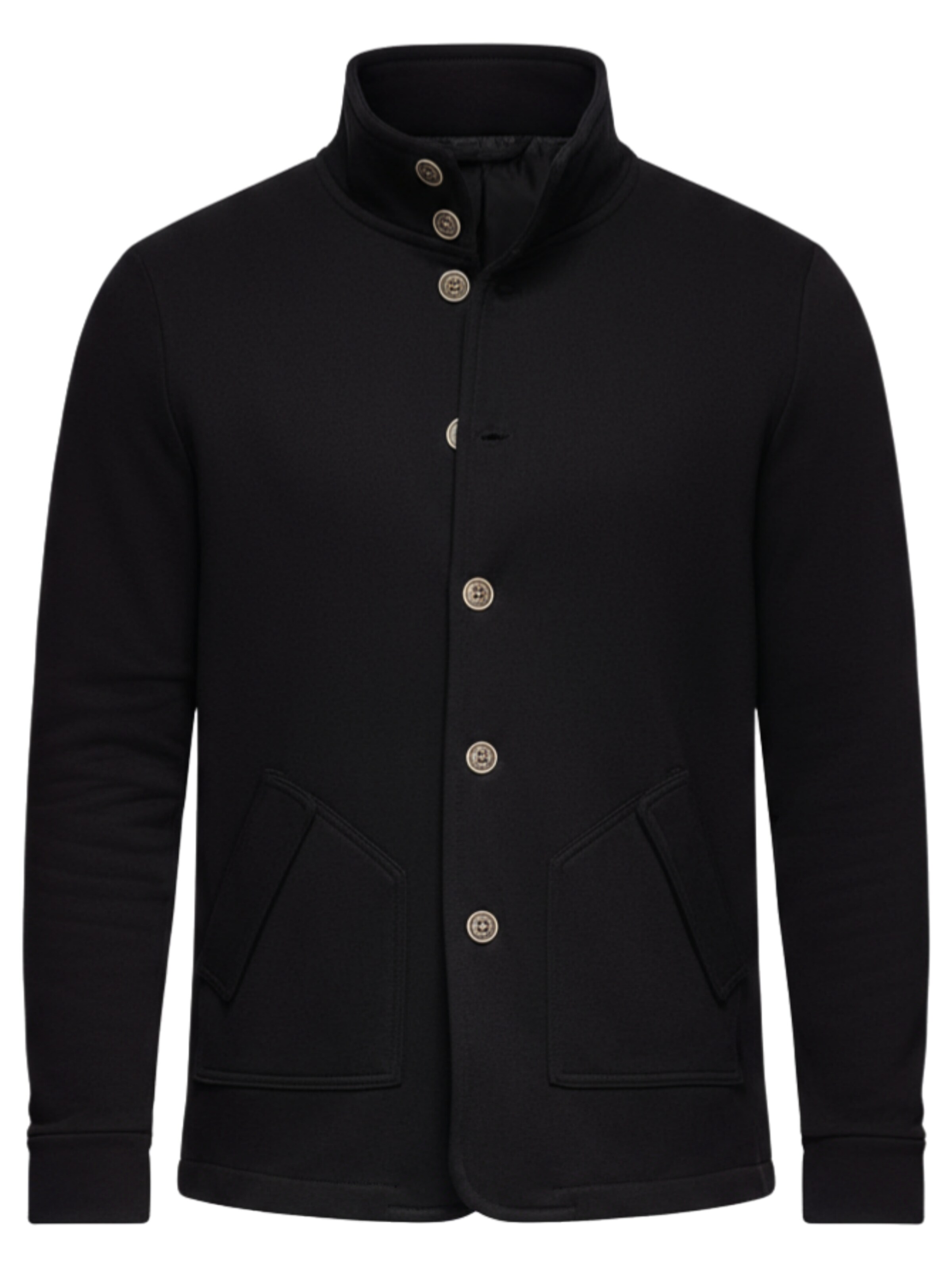 Ombre Sweatjacka i svart: framsida