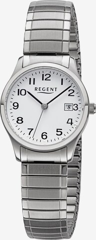 REGENT Uhr in Silber: predná strana