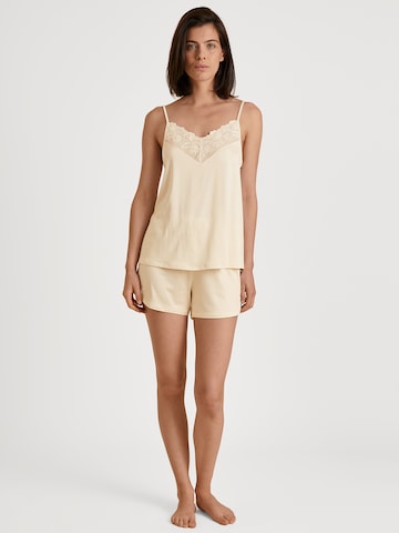 Shorty CALIDA en beige : devant